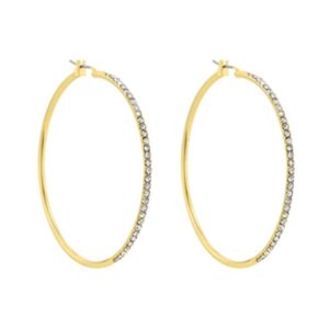 2″ Gold Hoop Earrings