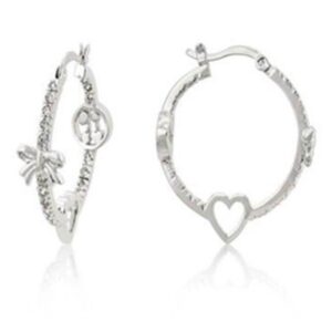 Hip Hoop Symbol Earrings