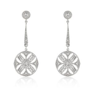 CZ Zodiac Earrings