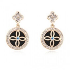 Cross Drop Earring