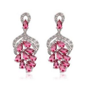 Pink Dangle Earrings