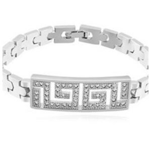 Greek Key Pattern Bracelet